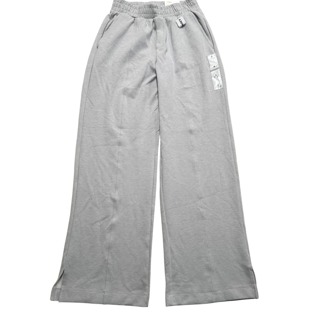 NEW Old Navy Sweatpants Women's Small Gray High Rise Wide Leg Activewear Lounge